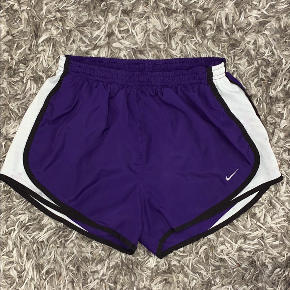 Purple Nike Athletic Shorts